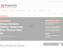 Tablet Screenshot of progressivetec.com